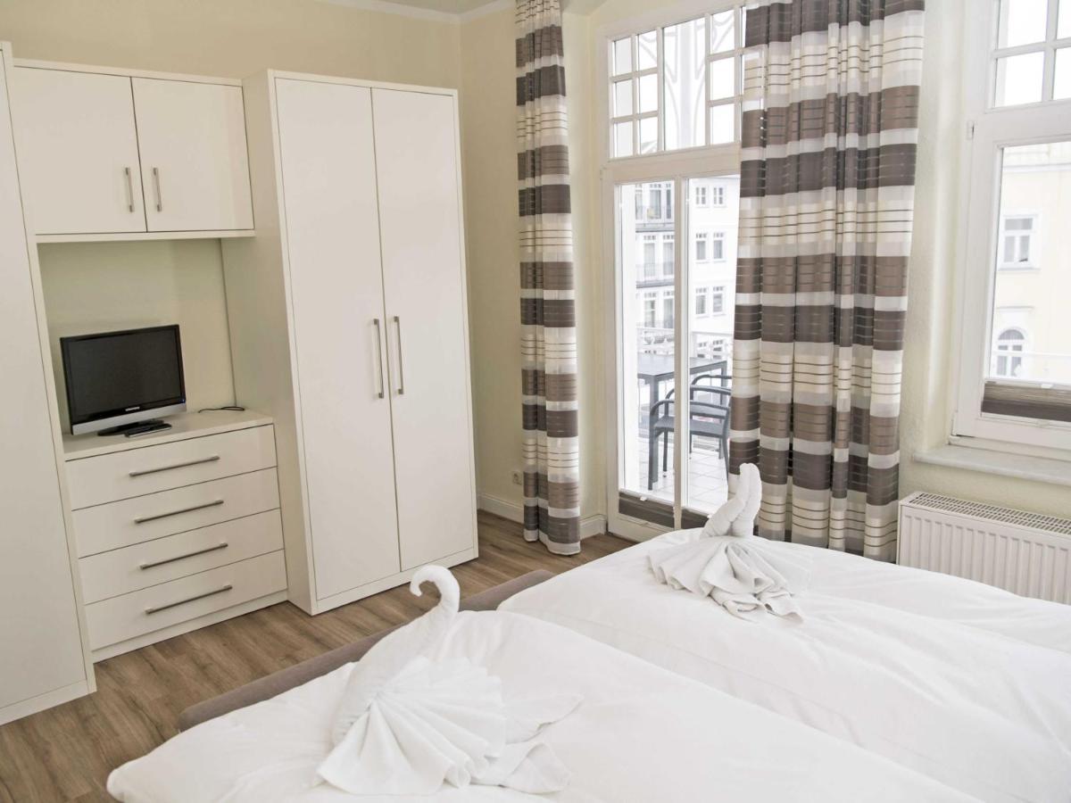 Haus Metropol - Fewo 7 Mit Balkon Und Meerblick Binz Dış mekan fotoğraf
