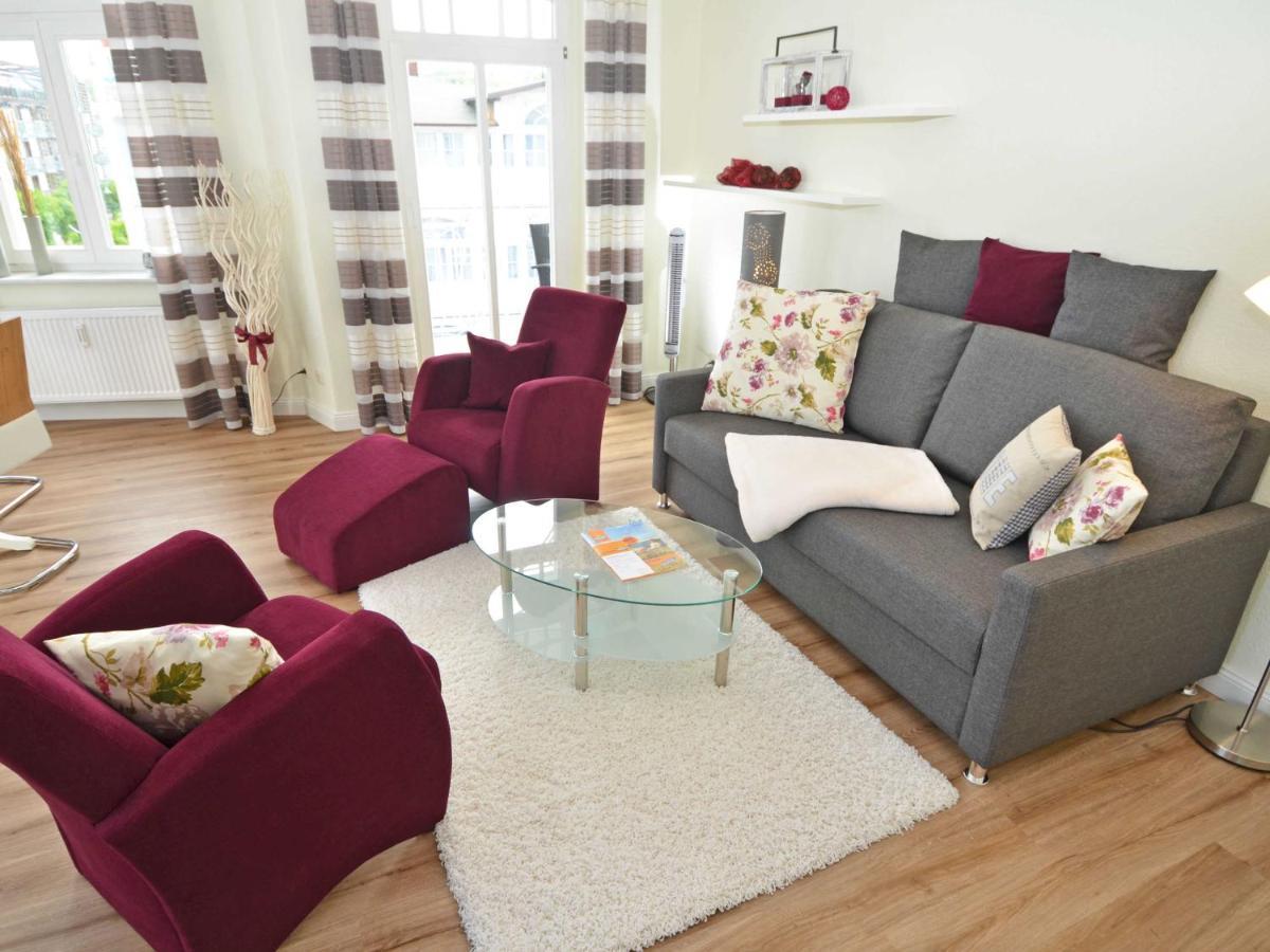 Haus Metropol - Fewo 7 Mit Balkon Und Meerblick Binz Dış mekan fotoğraf