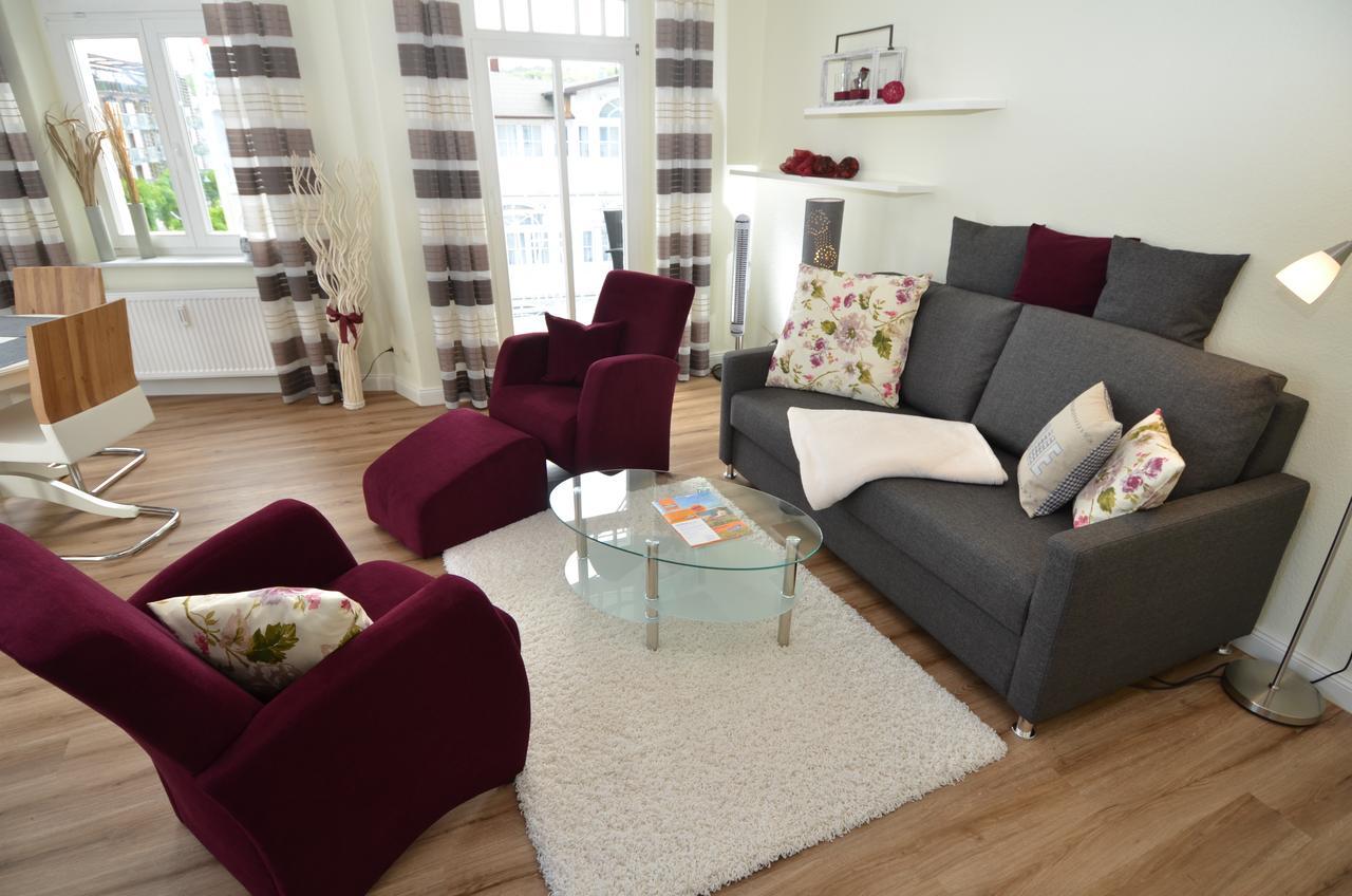 Haus Metropol - Fewo 7 Mit Balkon Und Meerblick Binz Dış mekan fotoğraf