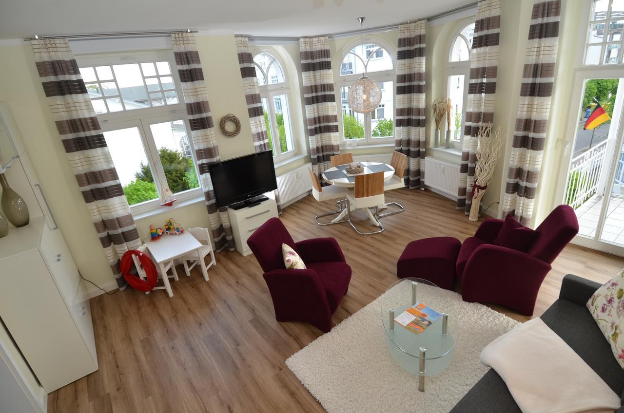 Haus Metropol - Fewo 7 Mit Balkon Und Meerblick Binz Dış mekan fotoğraf