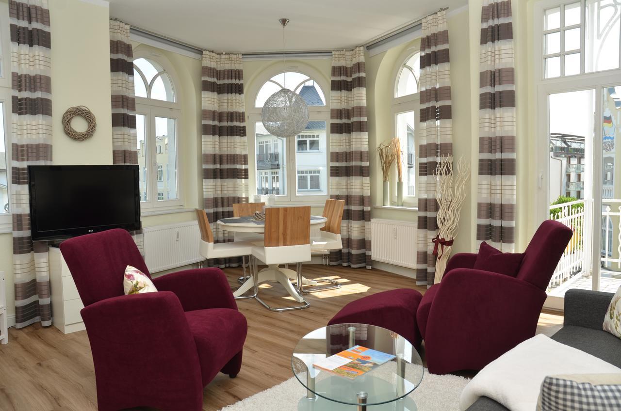 Haus Metropol - Fewo 7 Mit Balkon Und Meerblick Binz Dış mekan fotoğraf