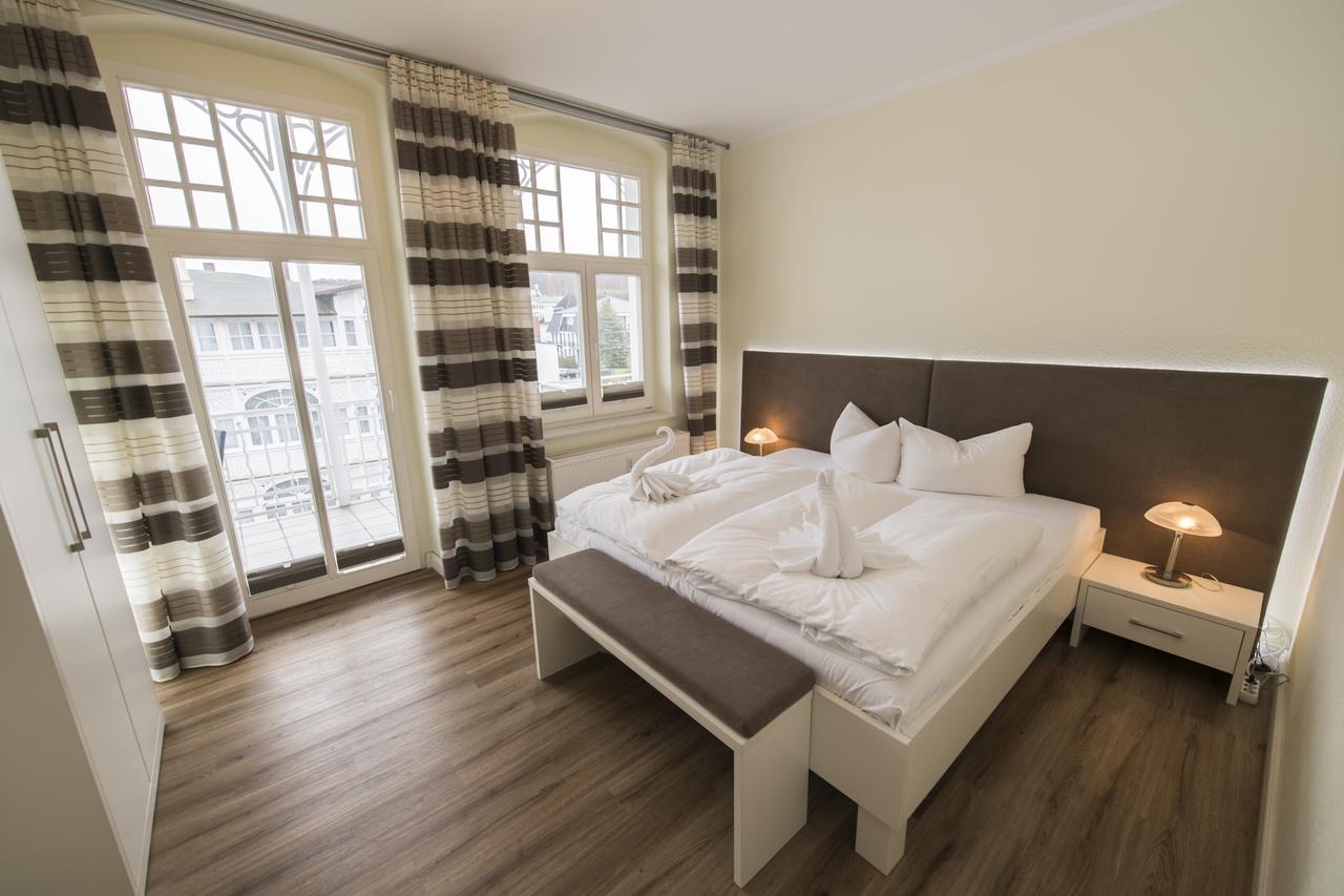 Haus Metropol - Fewo 7 Mit Balkon Und Meerblick Binz Dış mekan fotoğraf